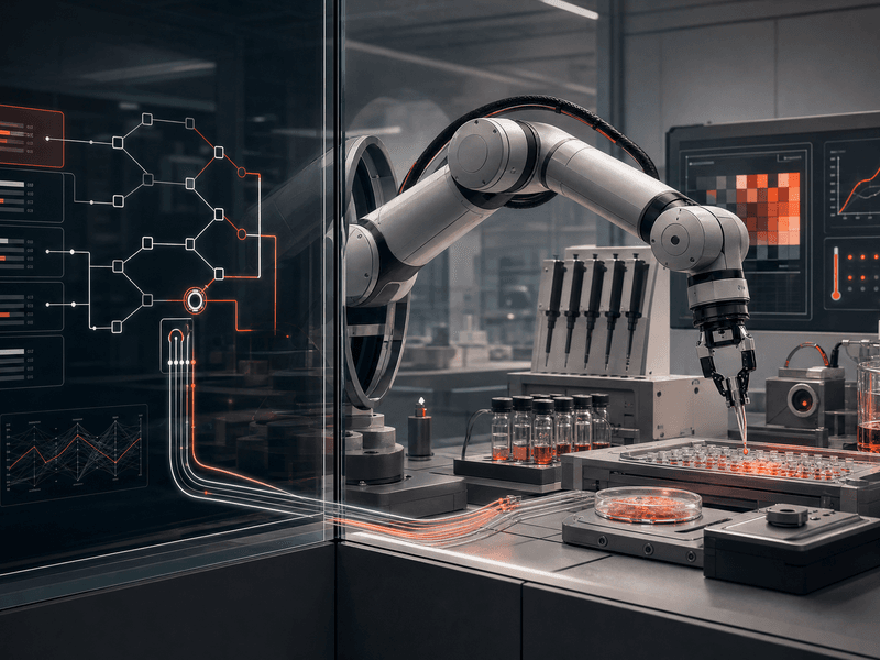 Hero image for "When the Agent Picks the Next Experiment: Autonomy Leaves the Screen"