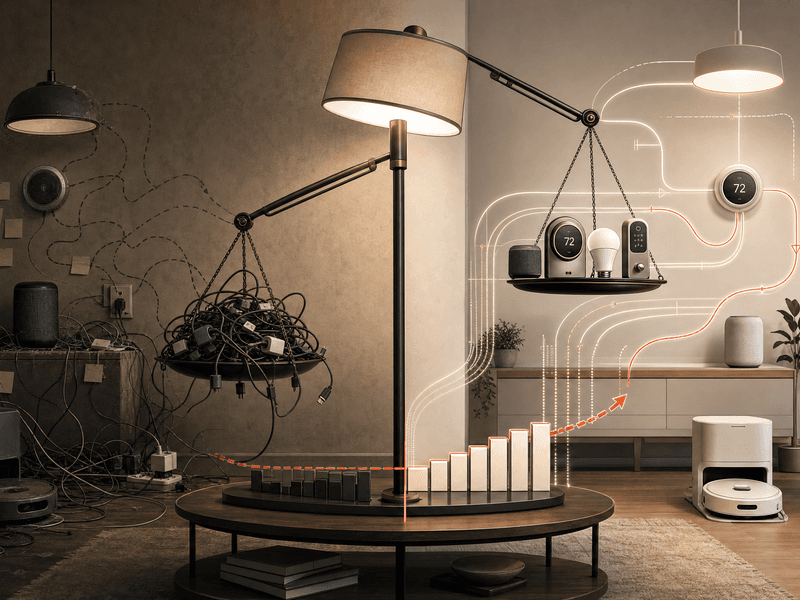 Hero image for "Your Smart Home Is Now Worth Automating: Why Agents Just Flipped the Math"