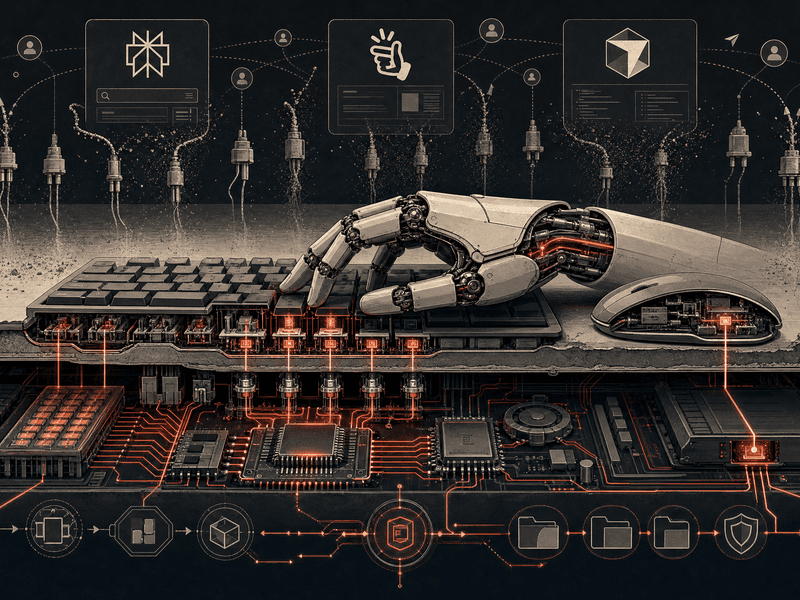 Hero image for "The Execution Layer: How 'Giving Agents Computers' Became the New AI Infrastructure Race"