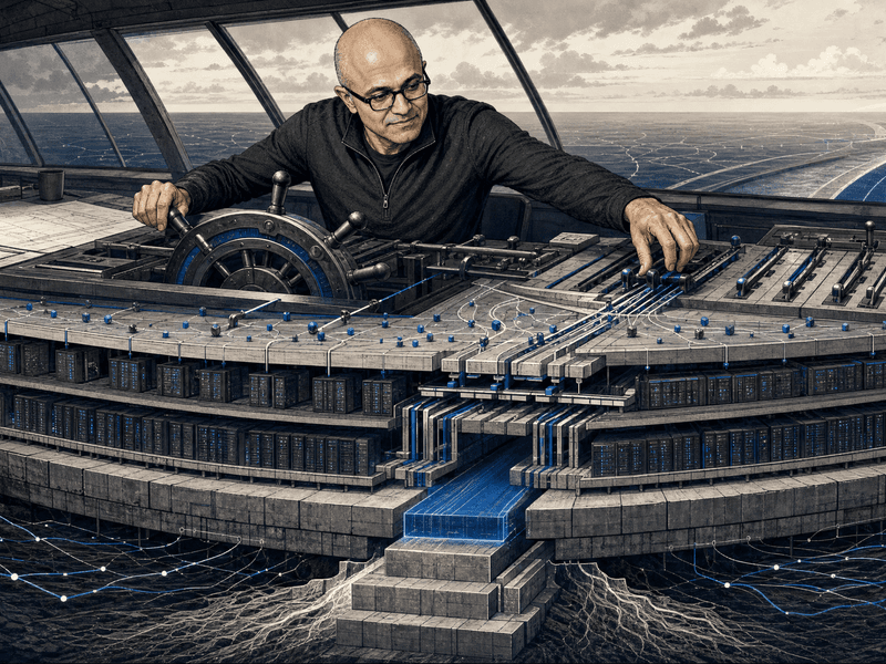 Hero image for "Nadella Goes Hands-On: What Microsoft's Strategic Reset Means for the Agents You Run"